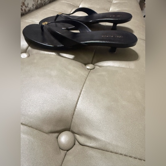 Tory Burch Shoes - Tory Burch Black Heeled Sandals